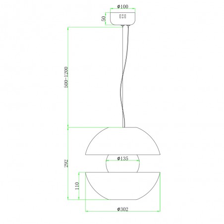 LED Pendant Lamp Rebel (6W)