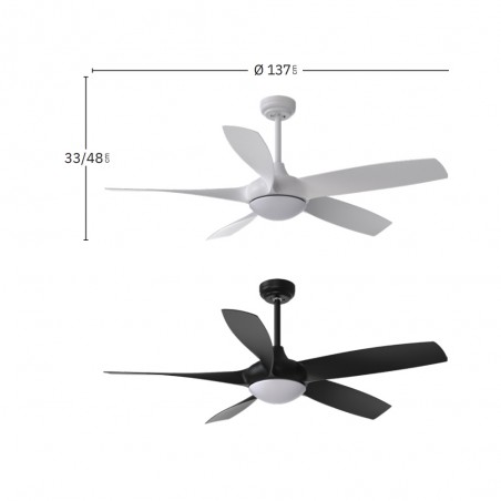 Ceiling fan LED Galleo CCT (24W)