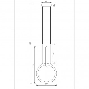 Node LED-Deckenleuchte (18W)