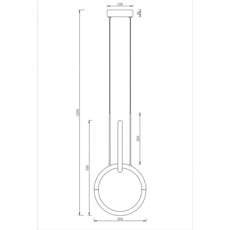 LED Ceiling Lamp Node (18W)