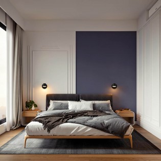 Pixel LED Wandleuchte mit Schalter (7W)