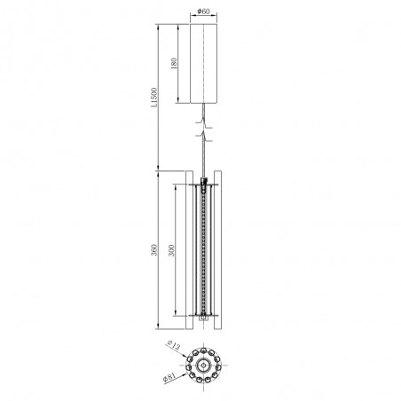 LED Ceiling Lamp Sonata (12W)