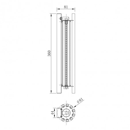 LED Wall Lamp Sonata (12W)
