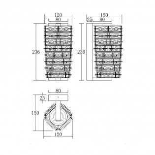 LED Wall Lamp Coil (6W)