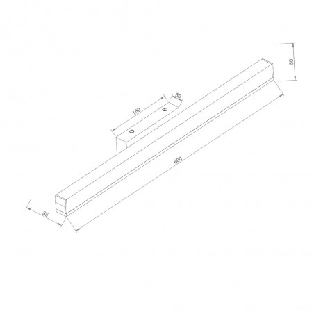 Fichte LED-Wandleuchte (14W)