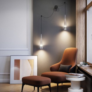 LED Wall Lamp Sintensi (2x12W)