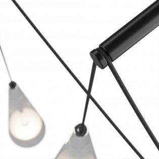 Lámpara colgante LED Sintensi (2x12W)