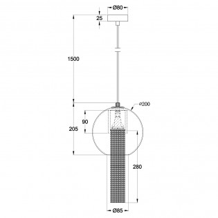 Ceiling Lamp Flusso