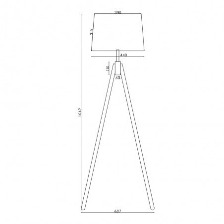 Tripod Floor Lamp Calvin