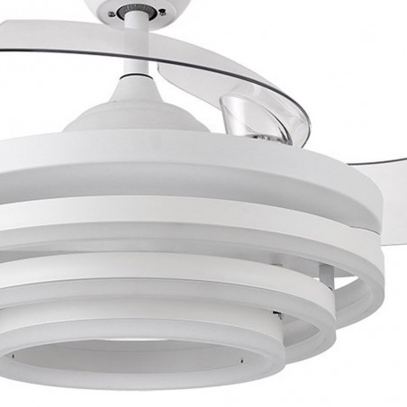 Fan LED with folding blades Kai CCT (72W)