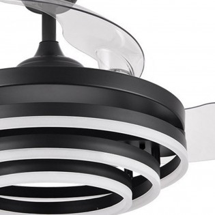 Fan LED with retractable blades Kai CCT (72W)