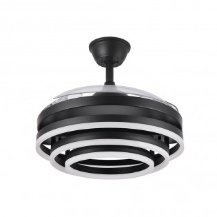 Fan LED with retractable blades Kai CCT (72W)