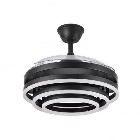 Fan LED with retractable blades Kai CCT (72W)