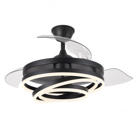 Fan LED with retractable blades Kai CCT (72W)