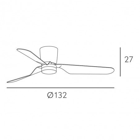 Deckenventilator Led Kochi CCT (18W)