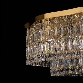 Ceiling Flush Lamp Dune Gold