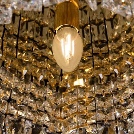 Ceiling Flush Lamp Dune Gold