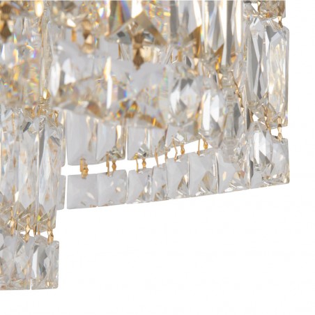 Ceiling Flush Lamp Dune Gold
