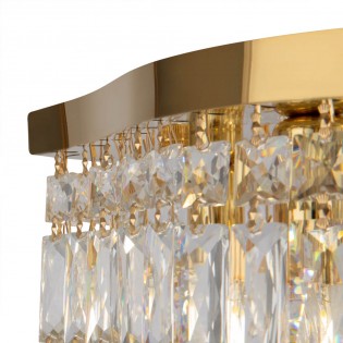 Ceiling Flush Lamp Dune Gold
