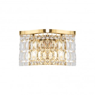 Wandleuchte Dune Gold