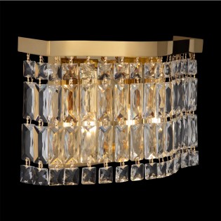 Wandleuchte Dune Gold