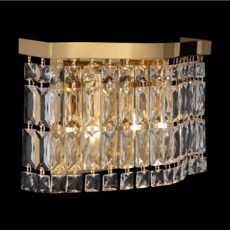 Wandleuchte Dune Gold