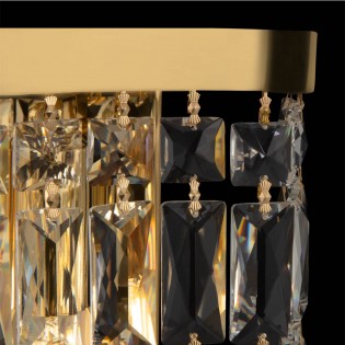 Wandleuchte Dune Gold