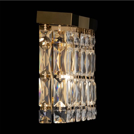 Wandleuchte Dune Gold