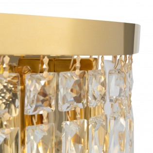 Wandleuchte Dune Gold