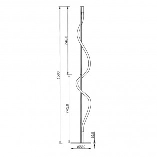 LED Floor Lamp Tau (15W)