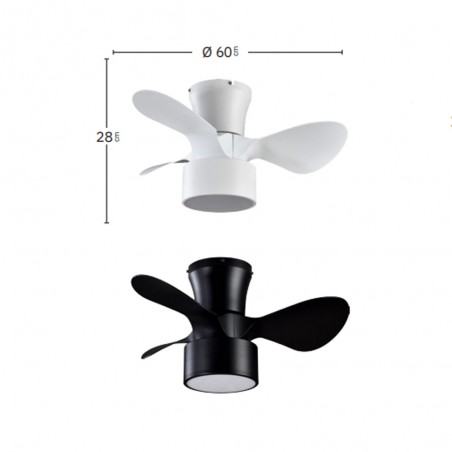 Ceiling fan LED Kos CCT (24W)