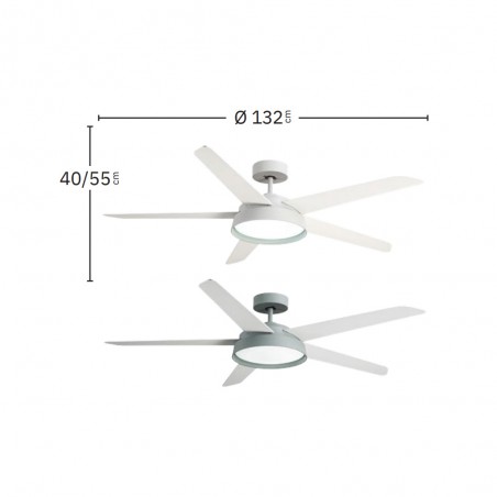 Ceiling fan LED Lebeche CCT (25W)