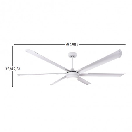 Ceiling fan LED Marea CCT (30W)