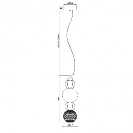 LED Ceiling Lamp Collar (17W)