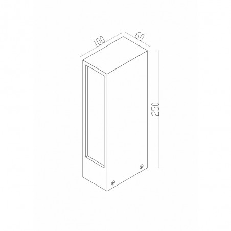 LED-Außenleuchte Hof (6W)