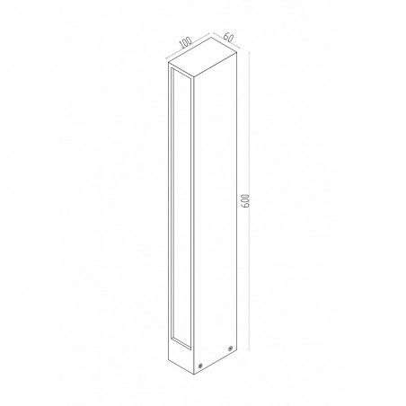 Outdoor LED Bollard Lamp Hof (12W)
