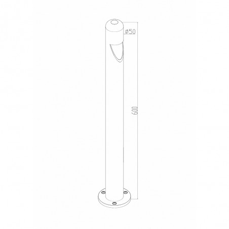 Outdoor LED Bollard Lamp Hagen (5W)