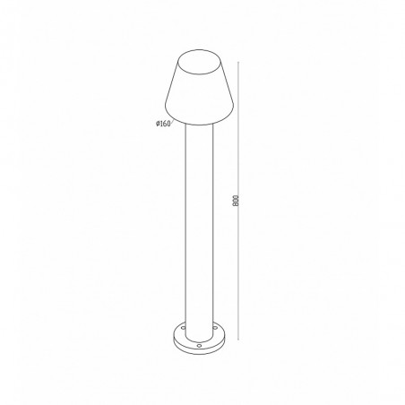 Harz LED-Außenleuchte (5W)