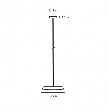 LED-Deckenleuchte Boden (21W)