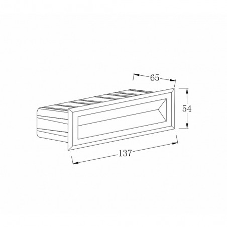 Bosca LED-Wandeinbauleuchte für den Außenbereich (5W)