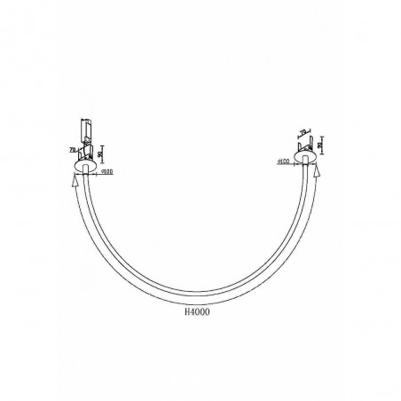 Tau LED-Pendelleuchte (40W)