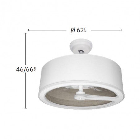 Ceiling fan LED Tatiana CCT (110W)