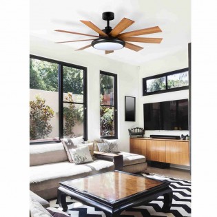 Pireo CCT LED-Deckenventilator (36W) II