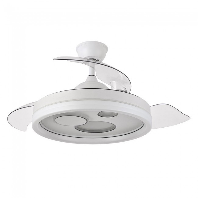 Fan LED with folding blades Turia CCT (72W)