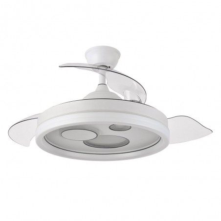 Turia CCT LED-Ventilator mit klappbaren Flügeln (72W)