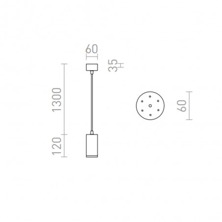 Ceiling lamp Belenos
