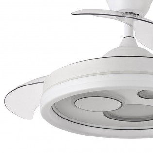 Fan LED with folding blades Turia CCT (72W)
