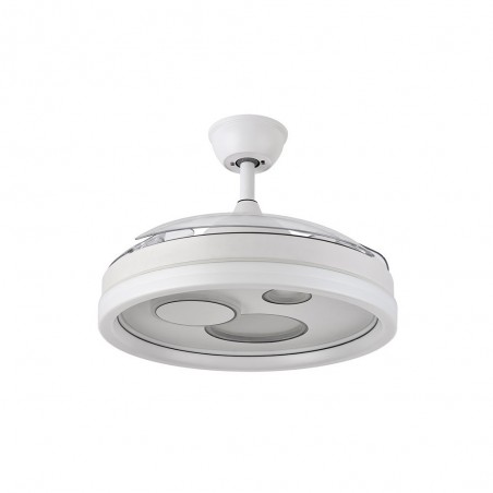 Fan LED with folding blades Turia CCT (72W)