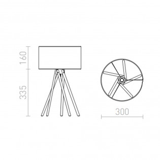 Table lamp El Paso