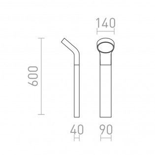 Outdoor beacon LED Elia (9W)